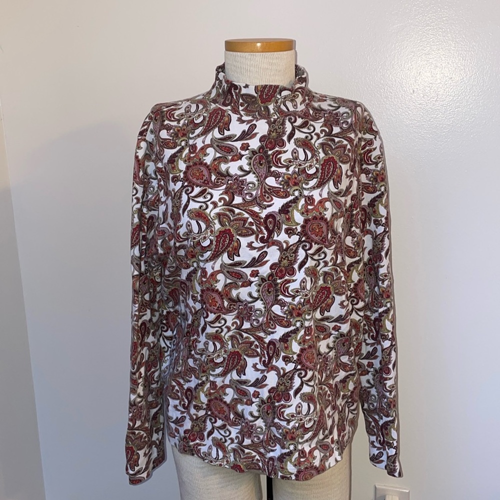 Croft and borrow 100% cotton groovy long sleeve shirt